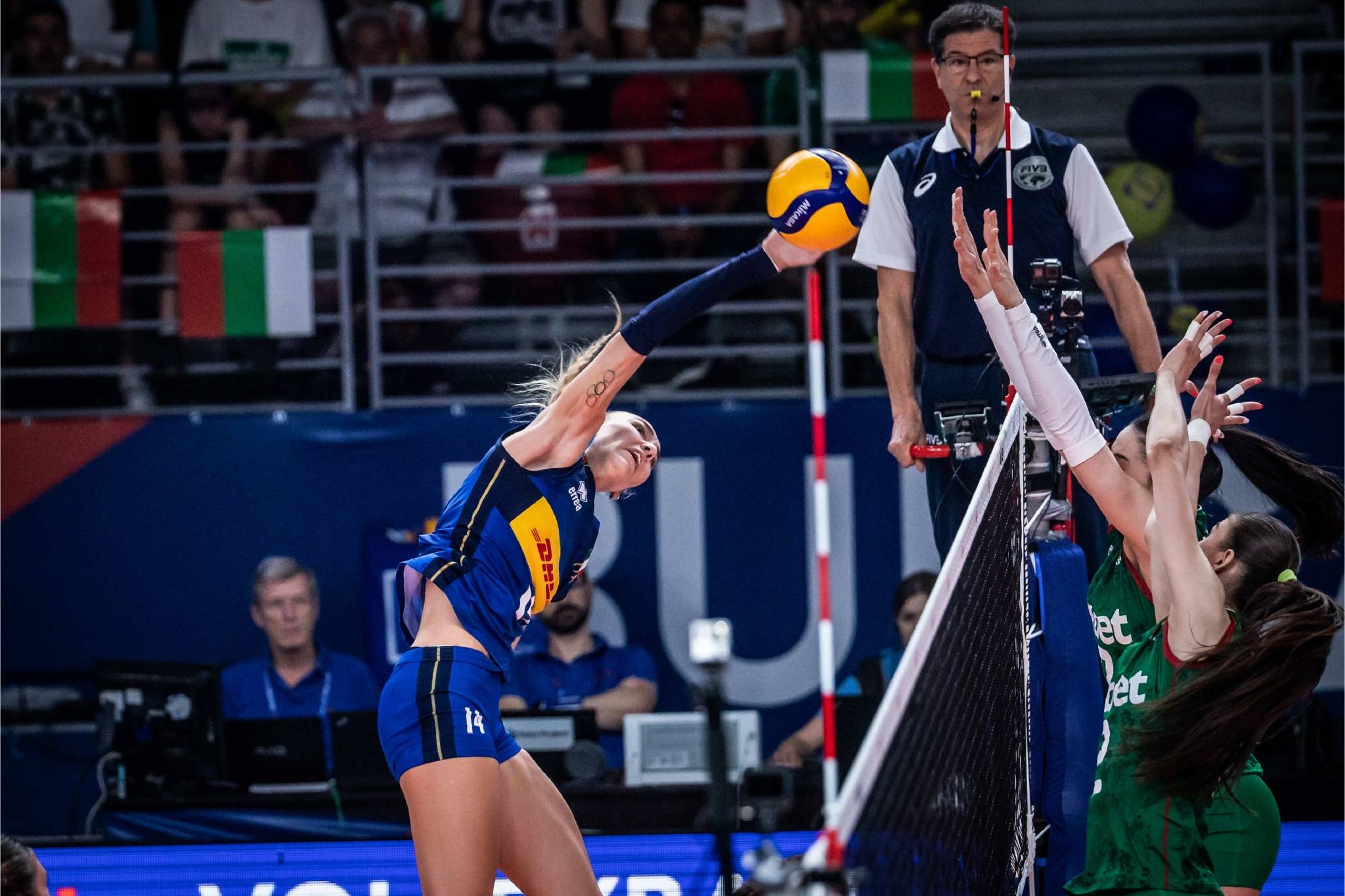 意大利对保加利亚，强强对话